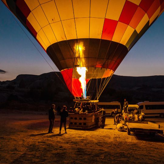 hot air balloon