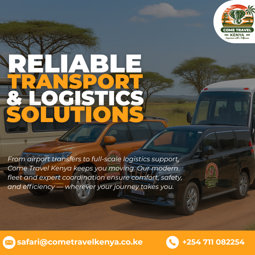 Transport & logistics: Come Travel Kentya